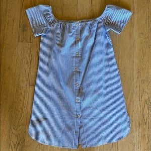 off the shoulder dress